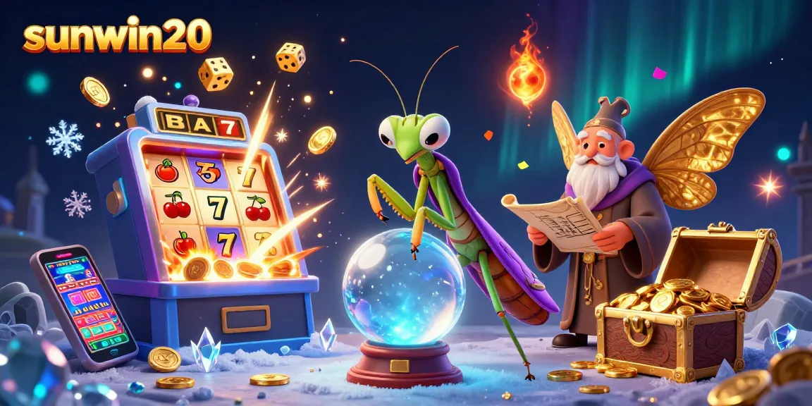 Experience sunwin20's excitement with colorful slots, wins, and enchanting casino characters.